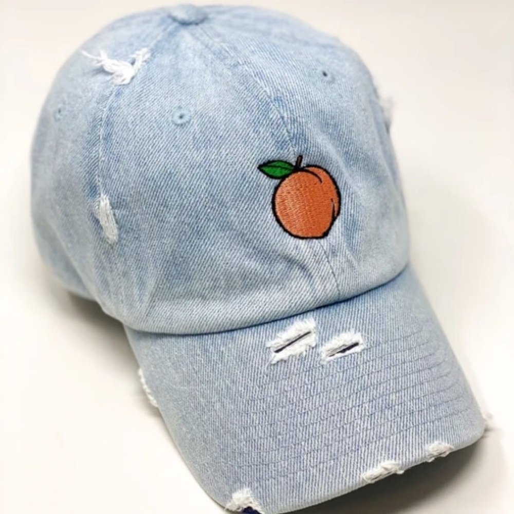 Peach Embroidered Hat from American Eagle